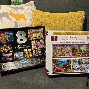 12 puzzles: 100 - 100 pieces